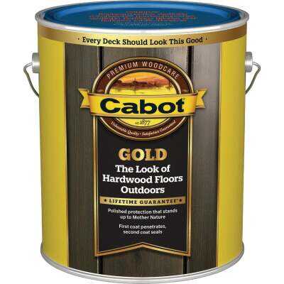 Cabot Gold Low VOC Exterior Stain, 19474 Starlit Gray, 1 Gal.